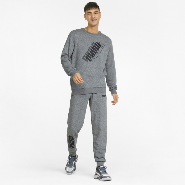 Штани Puma Puma Power Logo Sweatpants 84738103 р. 2XL різнокольоровий