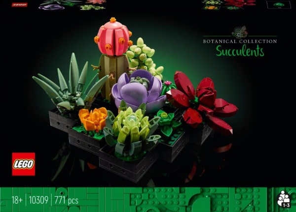 Конструктор LEGO Ideas суккуленты 10309