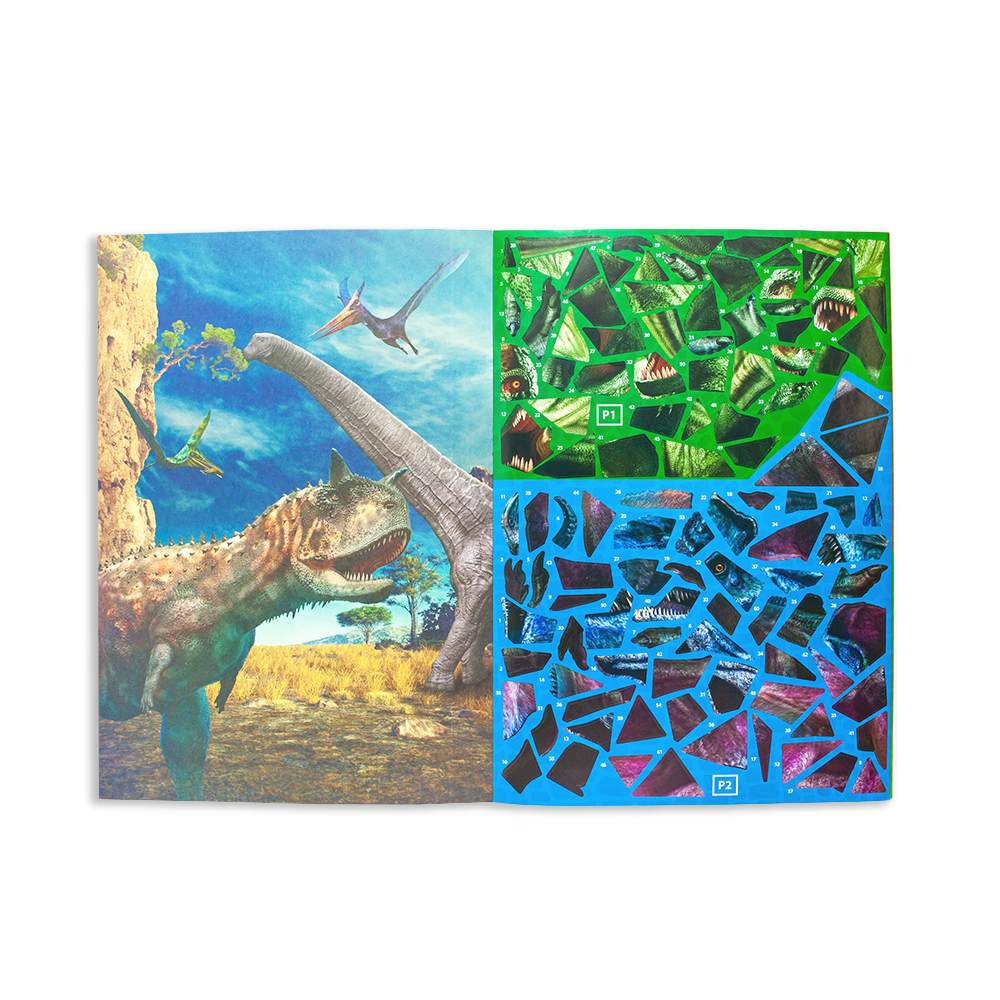 Стікербук за номерами MOXY Dinosaur Expedition 961030