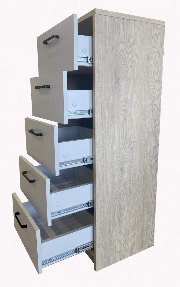 Комод Kartissa Матера 440x1080x354 мм дуб кремона торро/кашемир (М-КМ 5ш/к)