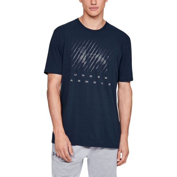 Футболка Under Armour UA Branded BL SS 1318550-408 S синій