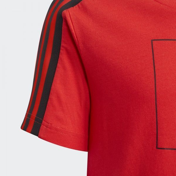 Футболка Adidas JB A AAC TEE FM4845 164 червоний