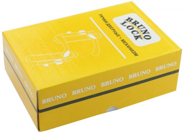 Замок врізний з ручками  910K6 PZ 62 мм матова антична латунь/