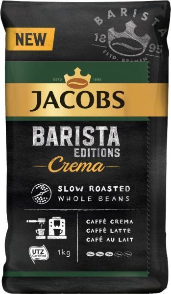 Кофе в зернах Jacobs Бариста Эспрессо 1 кг 8711000895788 