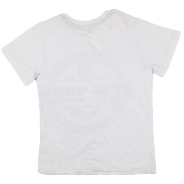 Футболка для хлопчика AKKU С8 р.122 білий 9102 