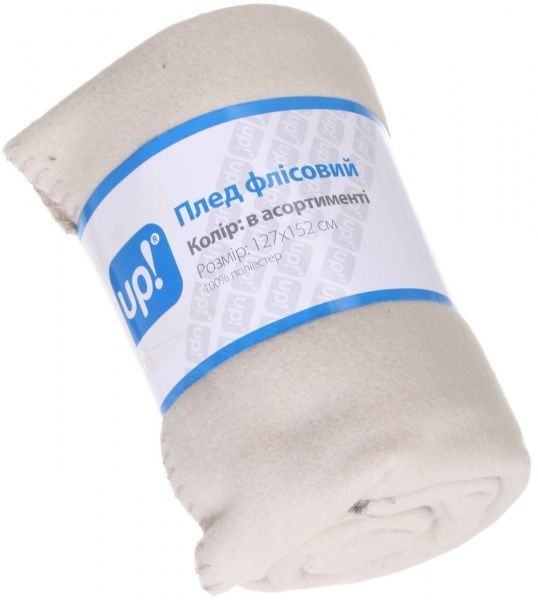 Плед Polar флисовый 127x152 см в ассортименте UP! (Underprice) 