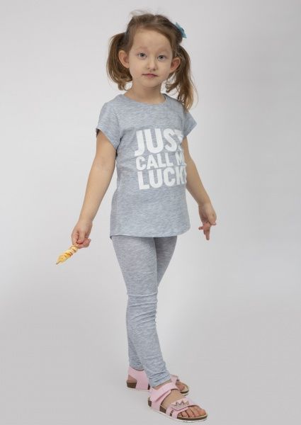 Футболка для девочки Luna Kids Stars р.134 джинс №0021/16052 
