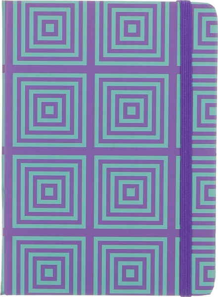 Блокнот Колейдоскоп 1 фиолетовый 14,5х10,5 см