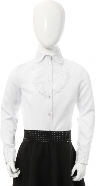 Блуза Веснушка р.122 белый 3024-1 