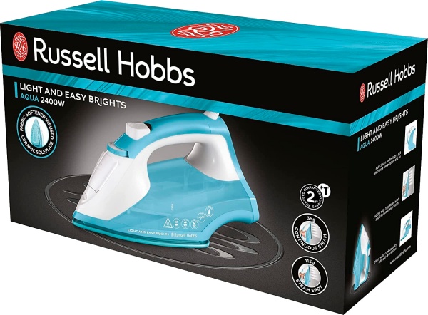 Праска Russell Hobbs 26482-56 Light & Easy Brights Aqua Iron 