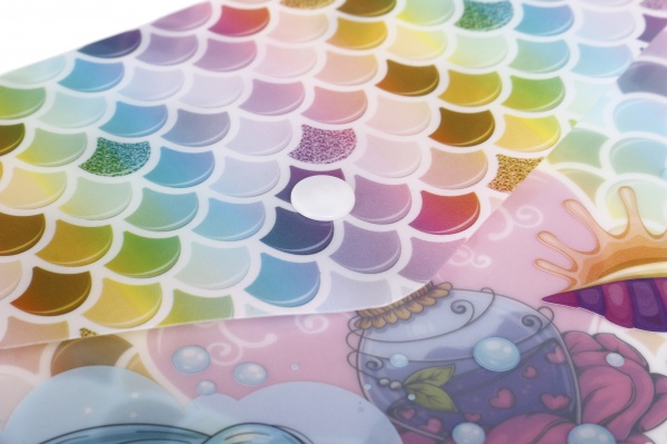 Папка-конверт на кнопке A4+ Bourgeois ПП08 