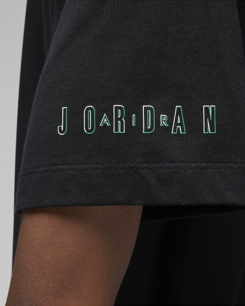 Футболка Nike M J ESS SS CREW 3 DX9581-010 р.L чорний