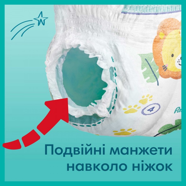 Підгузки-трусики Pampers 6 15+ кг 132 шт.