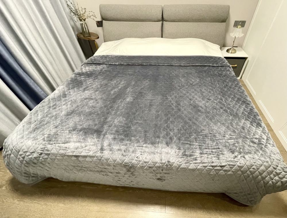 Покривало Dresden 160x200 см La Nuit сірий