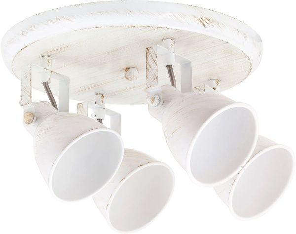 Спот Rabalux Vivienne 5969 4x40 Вт E14 античний білий 