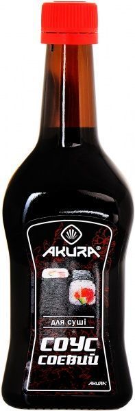 Соус соевый Akura для суши 200 мл (4820178460040)