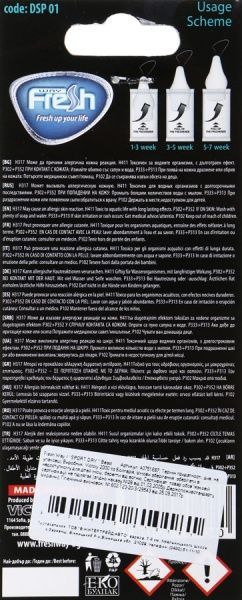 Ароматизатор подвесной Fresh Sport Dry Beast 94824