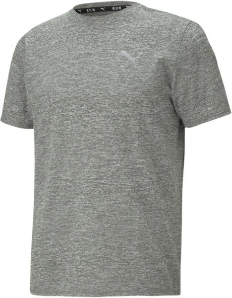 Футболка Puma RUN FAV HEATHER SS TEE 52020903 S світло-сірий меланж
