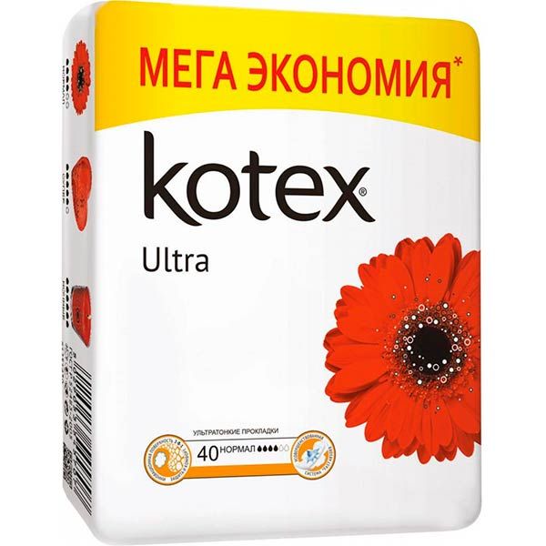 Прокладки гигиенические Kotex Ultra normal 40 шт.