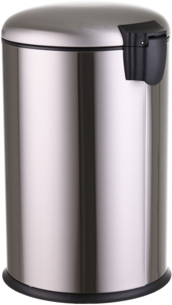 Ведро с педалью Java JH-8853 — 12L chrome SOFT CLOSE