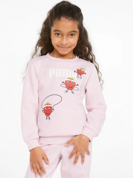 Світшот Puma FRUITMATES Crew TR 84731416 р. 92 рожевий