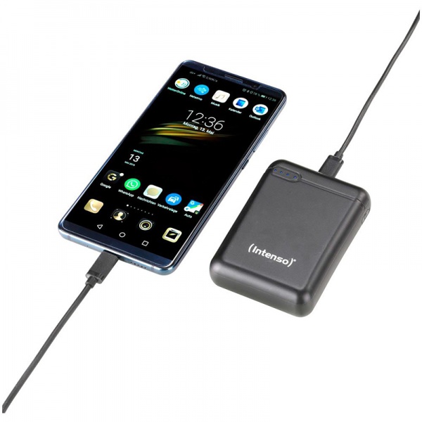 Внешний аккумулятор (Powerbank) Intenso XS10000 10000 m/Ah black (PB930371) 