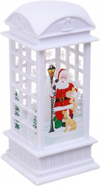 Фонарь декоративный телефонная будка XFD-3132 светодиодная (LED) 11 см 