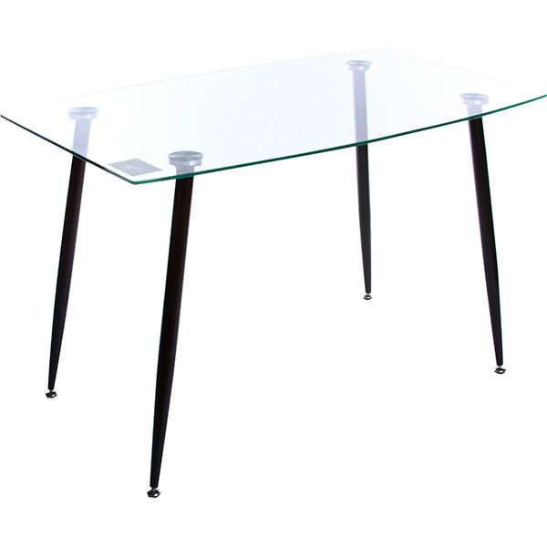 Стол обеденный Bazhou Urban style 120х70х75 см прозрачный