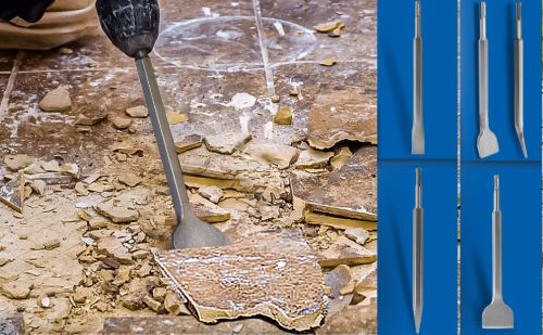 Набор зубил S&R Meister SDS-plus 18x190 мм 250 мм 4 шт. 114504250