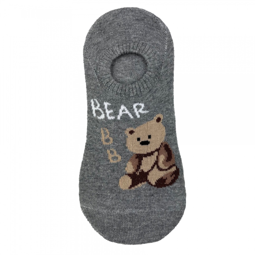 Шкарпетки жіночі Premier Socks З ведмедиками р.23-25 сірий