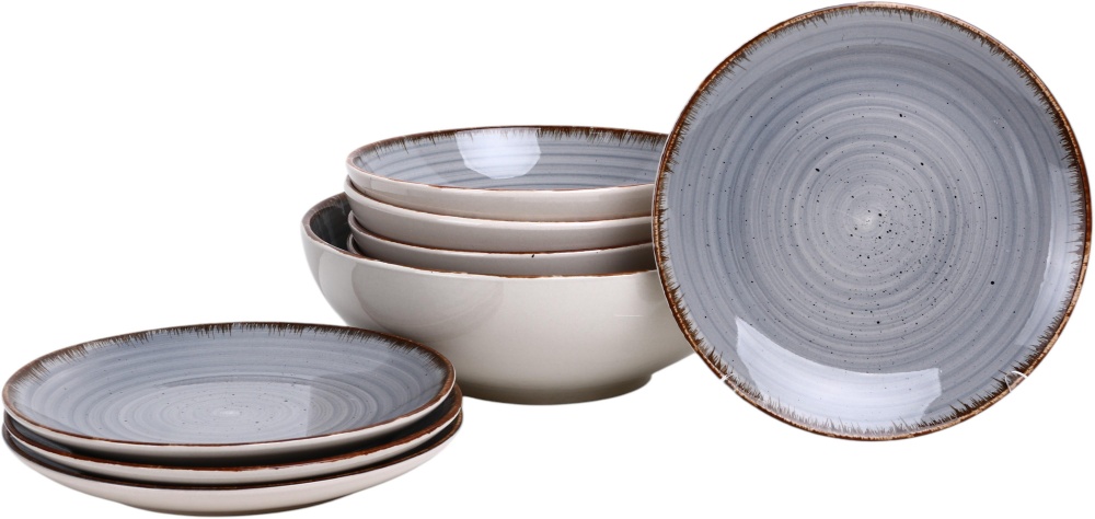 Сервиз столовый Fiora Sombre на 4 персони 9 предметов