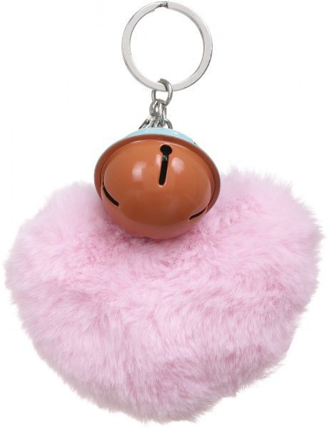 Брелок для рюкзака Сердце розовое