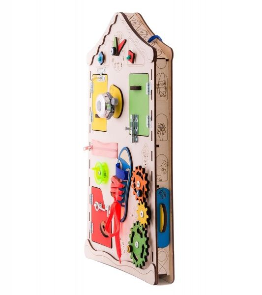 Игрушка развивающая Good Play Доска домик 38х56х6 см D 008