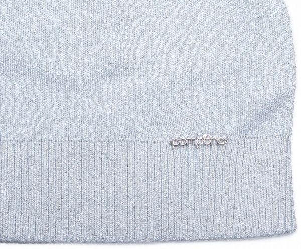 Комплект шапка + снуд унисекс Pompona р.52-54 голубой 20 Z P 51 k 