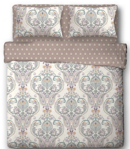 Комплект постельного белья Versace Gold 2 разноцветный Ibodo 