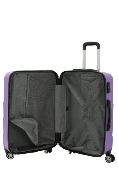 Валіза 42 л бузковий MCS V358 на 4 колесах S 20