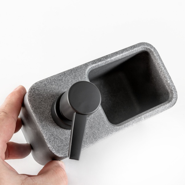 Дозатор для жидкого мыла MVM BA-15 220 мл серый