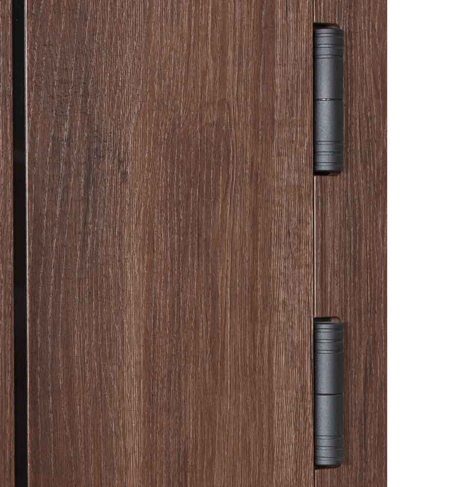 Дверь входная Булат В-85 (квадро) модель 535 дуб табак / рустик авиньон блан 2050x850 мм левая