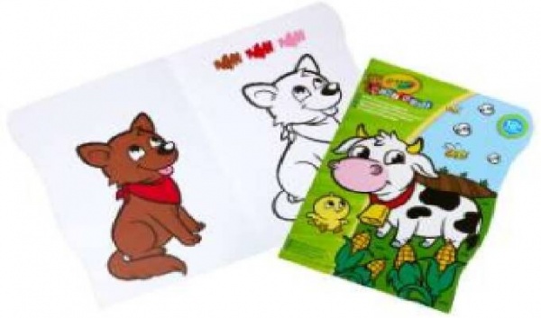 Раскраска «Crayola Mini Kids Ферма 16 ст. 81-1475-2»