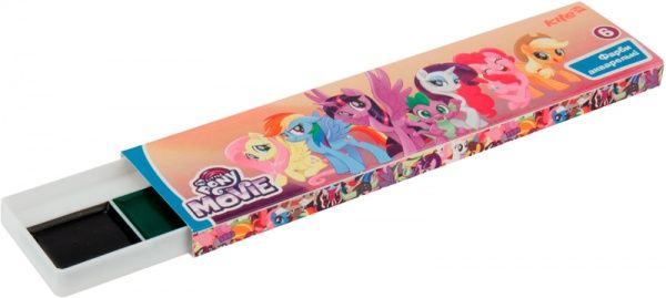Краска акварель, 6 кольорів, без пензлика, картонна упаковка, My Little Pony Movie, LP17-040 My Little Pony