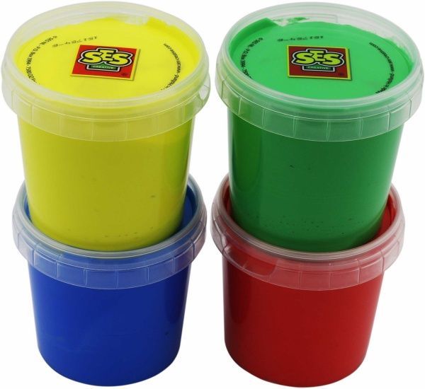 Набор пальчиковых красок SES Мои первые рисунки 0305S