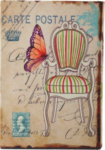 Скринька-книга Рожеве крісло 14х5х20 см