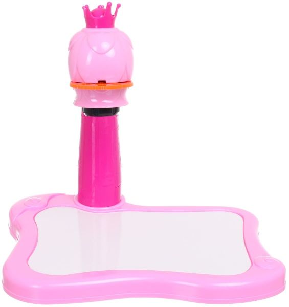 Доска для рисования Shantou с проектором розовая YM6116