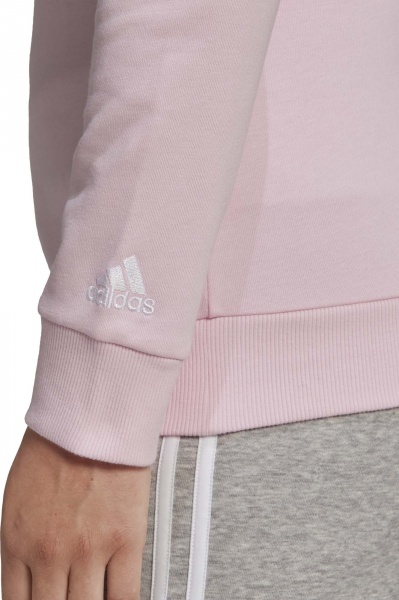 Світшот Adidas W LIN FT SWT GL0721 р. XS рожевий