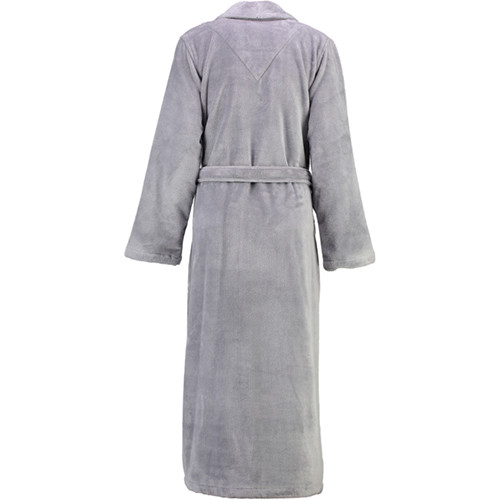 Халат жіночий Cawo Shawl Collar р. 46 графіт 8067346