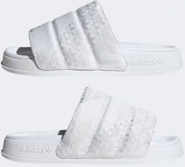 Шльопанці Adidas HQ6070 р.40 2/3 білий