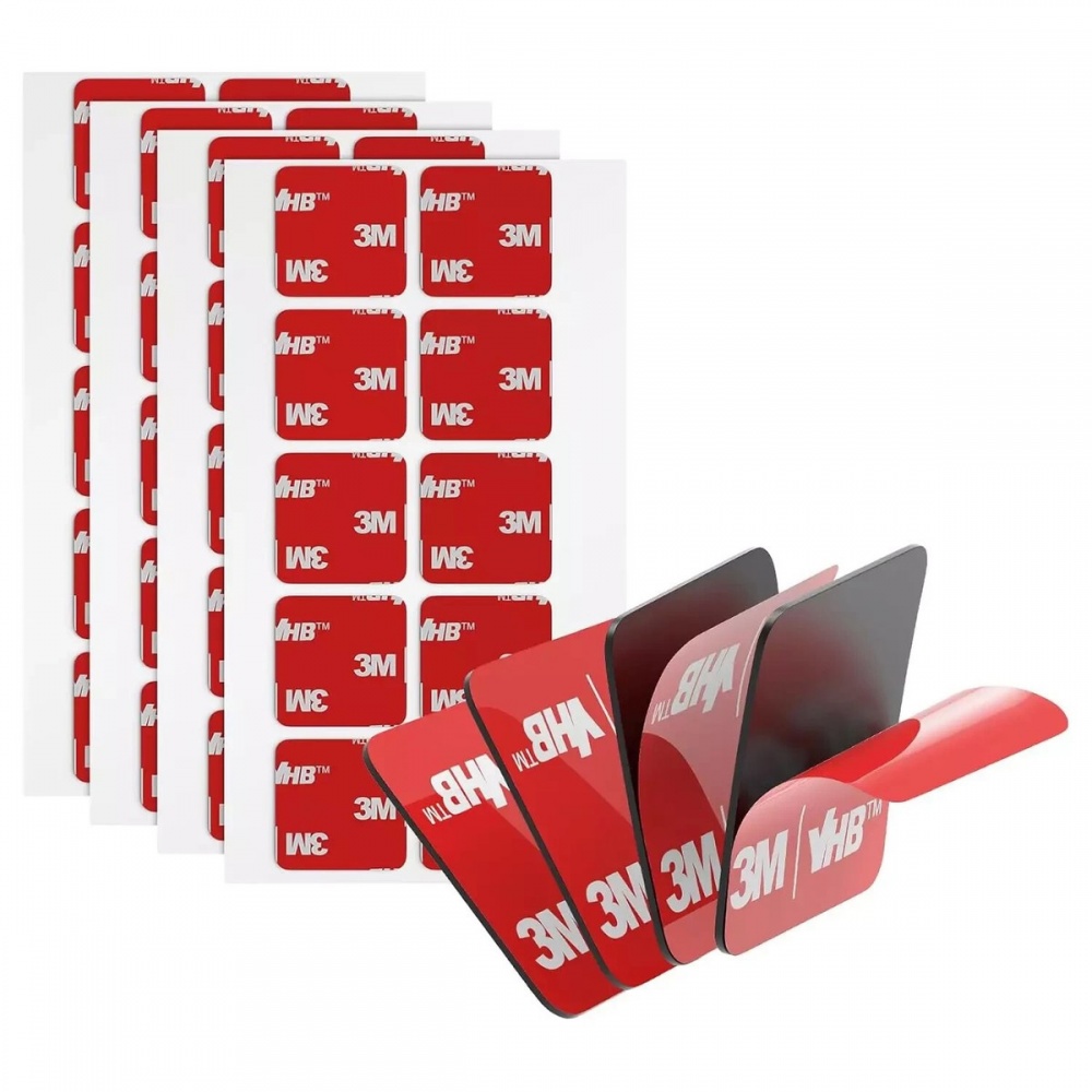 Клейкие полоски 3M VHB 5040 сверхпрочные монтажные 8 шт.
