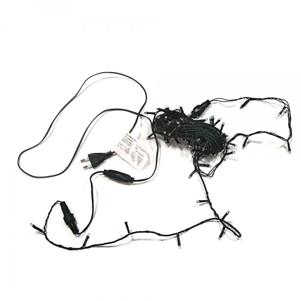 Декоративная гирлянда Джаз Лайт DC-LD120-C-E встроенный светодиод (LED) 120 ламп 12 м 