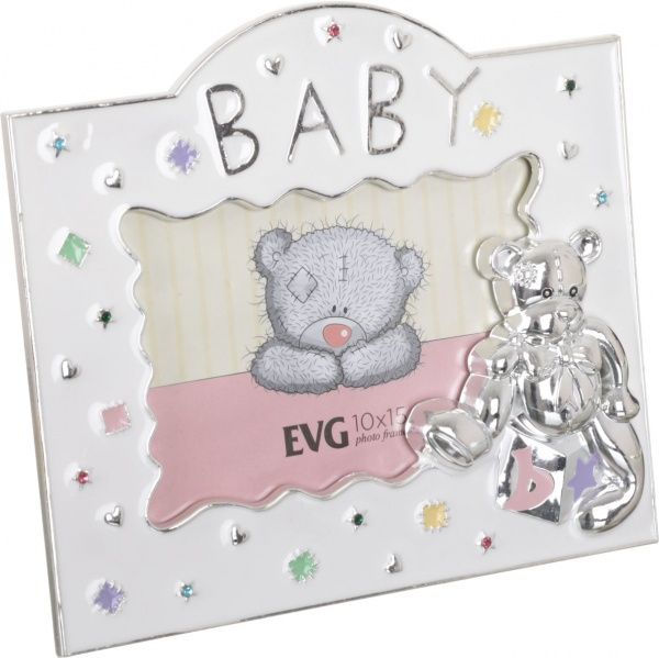 Рамка для фото EVG Shine AS07 Baby 10x15 см белый 