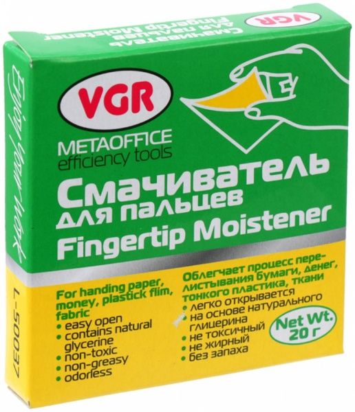 Увлажнитель для пальцев L50037 глицериновый VGR